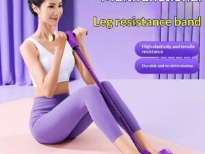 Fitness Eddy 13 Abdominal Pedal Tensioner – Multi-Tube Core Workout Resistance Band
